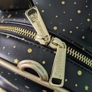 Loungefly | Bags | Nwt Loungefly Disney Black And Gold Stars  display picture 1